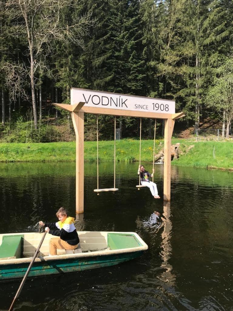 Chatky Vodnik Вимперк Екстериор снимка